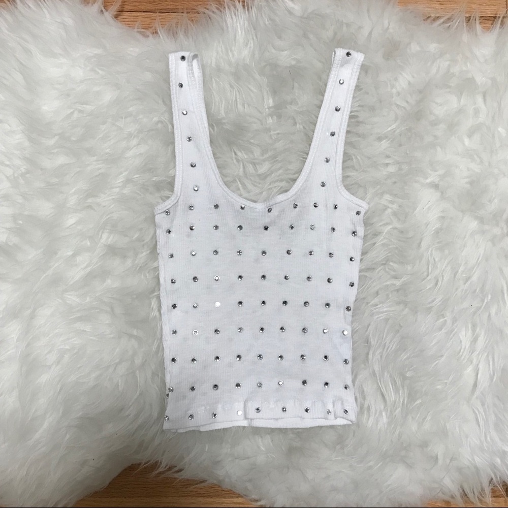 LF Rhinestone Tank - Picture 2 of 4